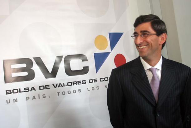 El presidente de la Bolsa de Valores de Colombia (BVC), Juan Pablo Córdoba, destacó el papel de las empresas antioqueñas (Grupo Gea) en este campo. FOTO Colprensa