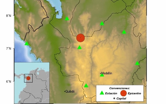 Imagen cortesía Servicio Geológico Colombiano