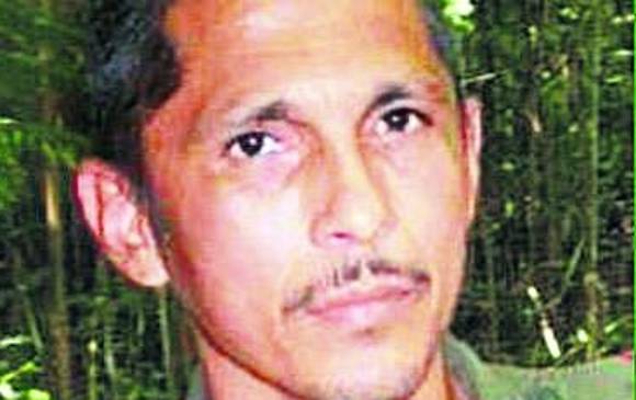 Alias “Marcos Marquitos” tenía una orden de captura vigente por el delito de rebelión, secuestro y terrorismo. FOTO cortesía policía