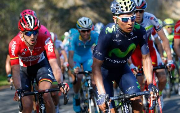 Este miércoles se disputa la tercera etapa con final en ascenso. FOTO CORTESÍA MOVISTAR TEAM