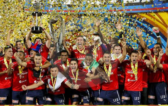 Independiente Medellín fue campeón de la Liga Águila-I 2016. FOTO Juan Antonio Sánchez