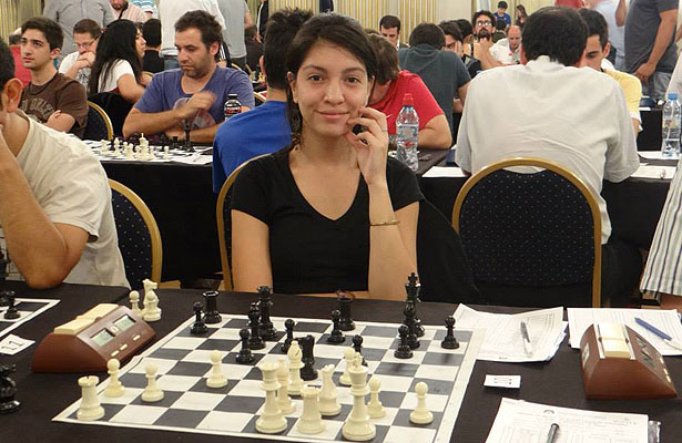 Jorcerys Montilla, de Venezuela, era la más opcionada al título. Ganaba anoche y se coronaba por adelantado. FOTO cortesía
