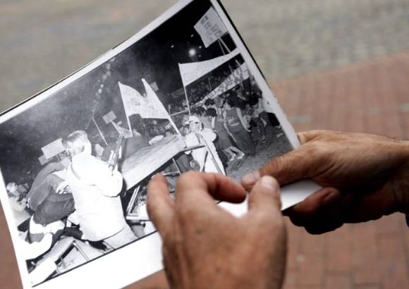 Colprensa - El reportero gr�fico Jos� Ruiz, recuerda como fue que tom� las fotos el d�a que asesinaron a Luis Carlos Gal�n.