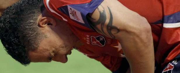 Falta de gol eliminó al Medellín | Hernán Vanegas | Luis Carlos Arias (en la foto) y Mario Édison Giménez fueron los más afectados con la eliminación del DIM. Ambos jugadores terminaron como los goleadores del plantel.