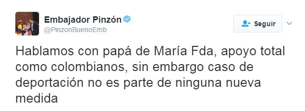¿Por qué deportarán a la colombiana María Fernanda Gardeazábal?