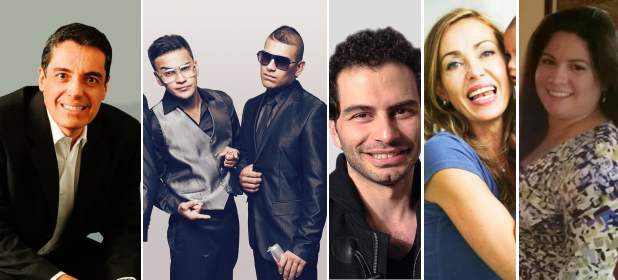 Juan José Mejía, JKE y P Flavor, David aristizábAL, Catalina Escobar, Mariana Monsalve.
