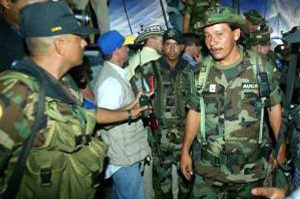 El exjefe paramilitar de las Autodefensas Campesinas de Puerto Boyacá, Arnubio Triana Mahecha, alias “Botalón” es el tercer exjefe paramilitar que sale de prisión. FOTO COLPRENSA