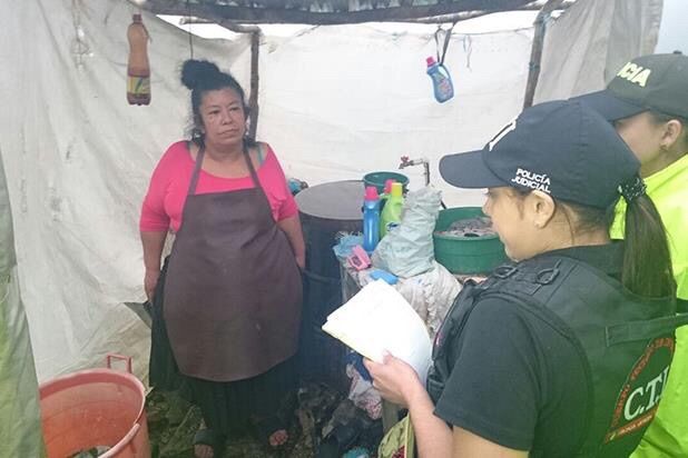 Luzmila Artunduaga sería la presunta autora intelectual de la masacre de los niños en Florencia, Caquetá, el pasado 4 de febrero. FOTO CORTESÍA POLICÍA NACIONAL