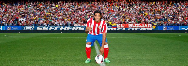 Falcao inicia la Liga Europa "con la ambición de ganar" el título | Archivo | Falcao jugará la Liga Europa 2011-2012 con el Atlético de Madrid español.