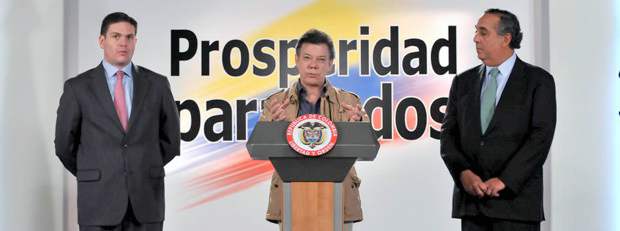 Federico Rengifo es el nuevo Secretario General de Presidencia | Cortesía Presidencia | El presidente Santos destacó el desempeño en el sector público de Federico Rengifo.