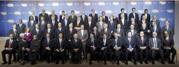 G20 urgió a Europa a solucionar su crisis | AP | Los ministros de Finanzas del G20 se reunieron en París.