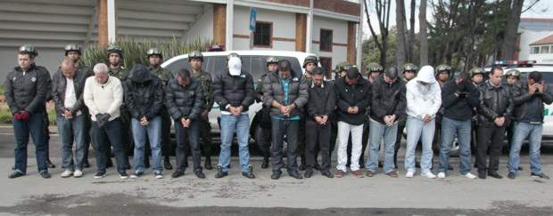 Entre los capturados, con orden de extradición a E.U., aparece alias "El Flaco", encargado de los negocios de la banda ante la ofensiva policial para localizar a Daniel Barrera. | Reuters | Entre los capturados, con orden de extradición a E.U., aparece alias "El Flaco", encargado de los negocios de la banda ante la ofensiva policial para localizar a Daniel Barrera.