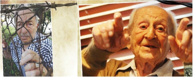 Holocausto tatuado en la memoria | Fotos Manuel Saldarriaga | Phil L. Gans vive en E.U., aunque viene regularmente a Colombia, pues su esposa es antioqueña. A la derecha, Kurt Nugarten, quien vivió en carne propia el antisemitismo, llego a Colombia en 1938. Hoy vive en Envigado.