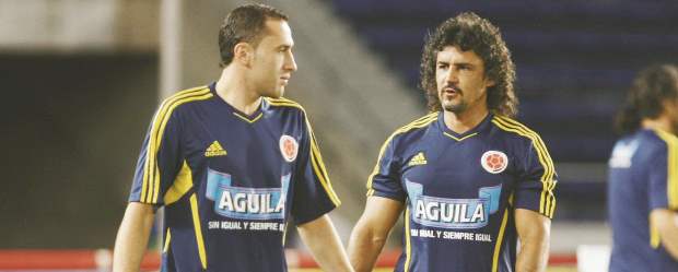 El Macondo es impredecible: Ospina | El Arquero David Ospina Comparte Con El Técnico Leonel Álvarez. El Estratega Tiene Plena Confianza En El Cuidapalos Antioqueño, A Pesar De Su Juventud (23 Años). |