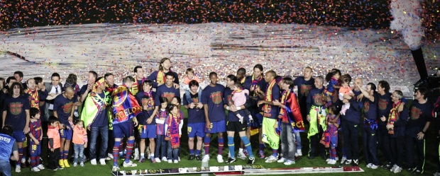 El Barcelona, campeón de la mejor liga de la historia |