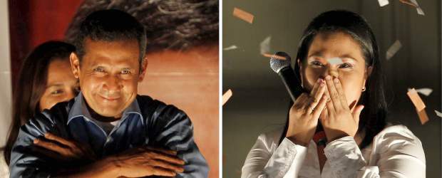 Fujimori pone en duda carácter democrático de Ollanta Humala | Archivo | Humala y Fujimori disputarán la presidencia peruana el próximo 5 de junio.