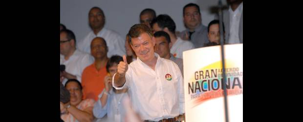 Santos consolida favoritismo | Archivo | Juan Manuel Santos, candidato del Partido de la U, tiene el apoyo de gran parte de los partidos políticos.