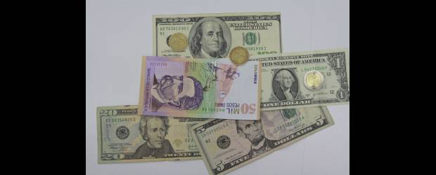 El dólar cerró con un alza de $2,78 | Archivo | La tasa de cambio se mantiene en niveles de 1.751 pesos por dólar.