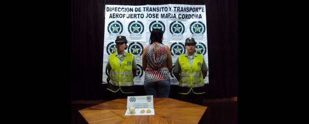 Cae pareja que ingirió cápsulas de cocaína | Cortesía | Los capturados fueron puestos a disposición de la Fiscalía Seccional.