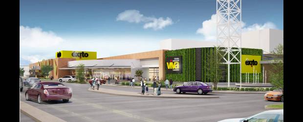 Éxito compartirá espacios con Homecenter y Flamingo | Cortesía- | Así quedará el centro comercial Viva Laureles, que inició construcción el 15 de noviembre y estará listo en octubre del año entrante. Este centro comercial ofrecerá 76 locales con un enfoque especial en los sectores de moda, servicios financieros, comidas rápidas y restaurantes a manteles. Estará ubicado sobre la Avenida 80, donde ahora están los parqueaderos del Éxito Laureles.
