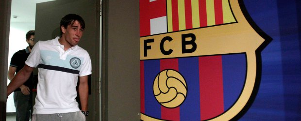 Bojan Krkic dejó el Barcelona y es nuevo jugador de la Roma | Reuters | Krkic admitió que está "dolido" por no haber gozado de "suficientes oportunidades" para poder demostrar que podía triunfar en el Barcelona, y dijo que como futbolista hay "muchas cosas" en las que no está de acuerdo con Pep Guardiola.