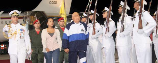 Hugo Chávez desmintió que haya sido hospitalizado y que esté grave | Reuters | El pasado fin de semana, Chávez regresó de Cuba tras cumplir la cuarta fase de quimioterapia.