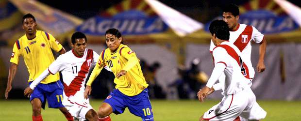 Colombia y Perú empataron 1-1 en juego amistoso | Colprensa | Giovanni Hernández poco apareció en el encuentro. El 10 de la selección no brilló con su fútbol.