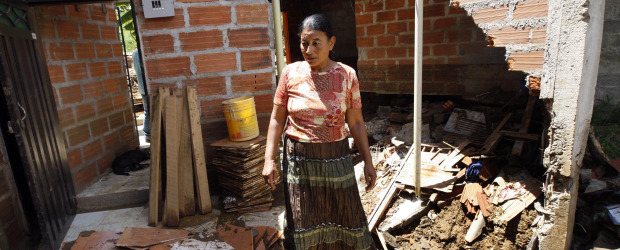 Invierno deja por lo menos 425 mil damnificados | El invierno afecta a 27 departamentos colombianos.