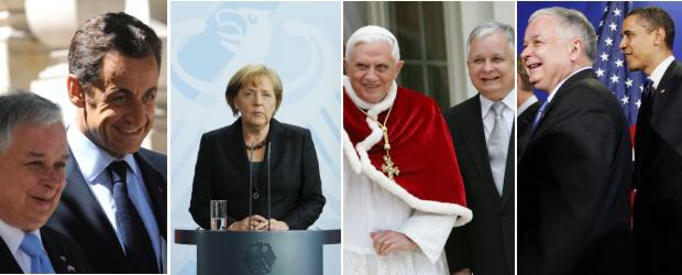 AP y Reuters | Los líderes del mundo lamentaron el fallecimiento del presidente polaco Lech Kaczynsky.