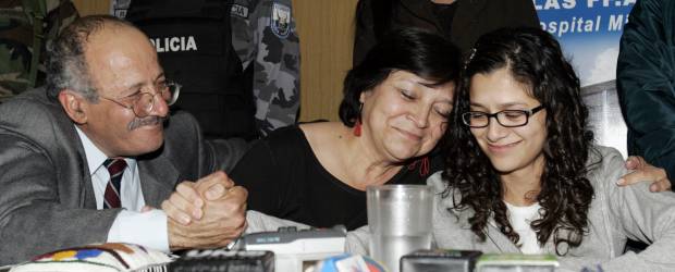 Lucía Morett y sus padres | Archivo | En la reunión de este martes, estuvo presente el padre de Lucía, Jorge Morett Sánchez.