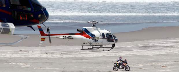 Coma gana duodécima etapa en Perú y es líder en motos | Reuters | El francés Cyril Depres es segundo en motos.