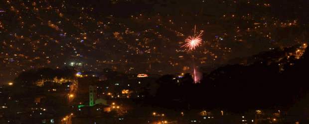 Noche del primero de diciembre | Foto de Luis Fernando Ospina