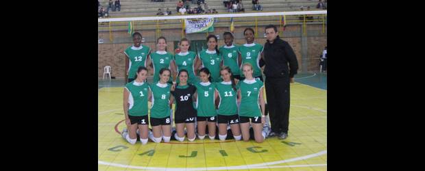 Voleibol de Antioquia puso en juego su título nacional | Cortesía | Este es el equipo antioqueño que defendía el título bajo la orientación del técnico Óscar Guevara.
