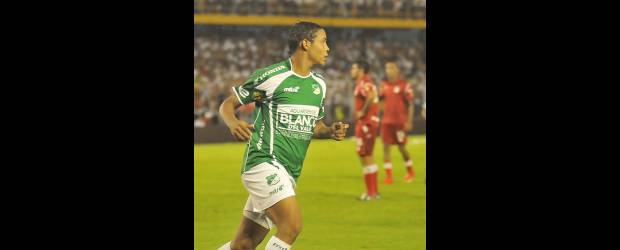 El Cali no pierde la ilusión de clasificar | Colprensa, Cali | Luis Fernando Muriel es el hombre gol del Deportivo Cali este año.