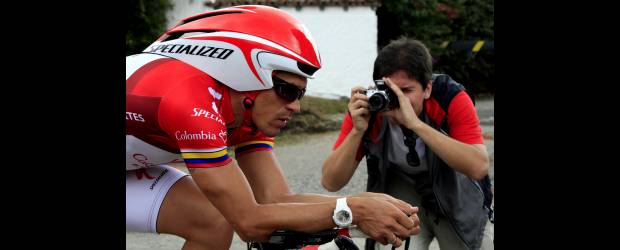 Sube la cotización del Café | Jaime Pérez | Luis F. Laverde, medalla de plata en los Juegos Suramericanos y doble ganador de etapa en el Giro de Italia, es uno de los líderes del Café de Colombia.