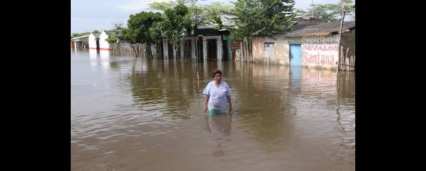 Un año en el que no escampó | Hernán Vanegas | Santa Lucía, en Atlántico, es uno de los municipios cubiertos casi en su totalidad por el río Magdalena.