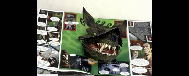 Los libros que saltan están de vuelta | Colprensa | El clásico de Arthur Conan Doyle, El perro de los Baskerville, es uno de los que se puede leer en esta edición de pop up, o libros que saltan.