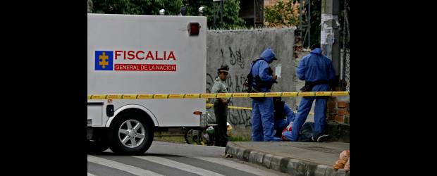 En Fuerza Joven no hay denuncias por "vacunas" | Esteban Vanegas Londoño | La escena es del crimen de José Alejandro Arboleda, en la carrera 79A con calle 78 del barrio Robledo El Diamante, quien estuvo casi un año en el Programa Fuerza Joven.