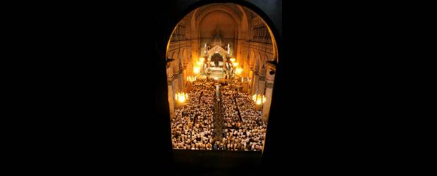 Basílicas: fe y arte religioso | El fervor de los antioqueños se renueva cada año en la Catedral Metropolitana, durante la Semana Mayor.