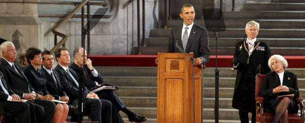 Obama resaltó las relaciones con Europa y le dijo a Gadafi que renuncie | Reuters | Obama se convirtió en el primer presidente de Estados Unidos que dirige un discurso a ambas cámaras del Parlamento británico.
