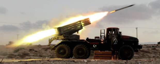 La Otan perdió un helicóptero no tripulado que operaba en Libia | AP | Los rebeldes también combaten a las fuerzas leales a Gadafi.