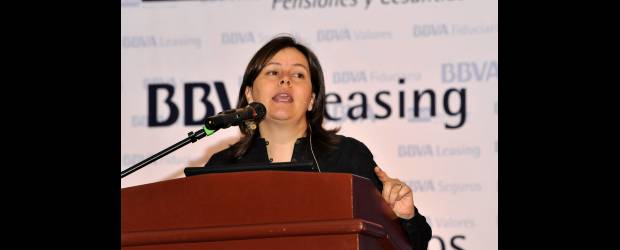 El peso seguirá apreciado: BBVA | Cortesia | La jefe de Investigaciones de BBVA, Juana Téllez, dice que Colombia tiene las condiciones para potencializar su crecimiento económico en años venideros.