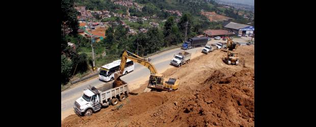 La reconstrucción vial | Jaime Pérez-archivo |