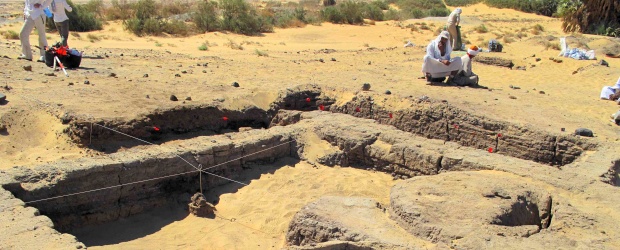 Egipto descubrió centro de comercio de 3.500 años | AP | Este lugar tenía una producción masiva de pan.