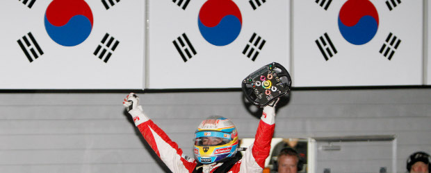 Alonso, de descartado a ser el más firme aspirante al título | AP | El español Fernando Alonso se quedó este domingo con el Gran Premio de Corea del Sur.