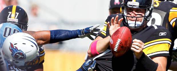 Roethlisberger, Rodgers, Brady y Cassel fueron los mariscales triunfadores | Reuters | Ben Roethlisberger fue la figura en la victoria de los Steelers de Pittsburgh por 38-17 frente a los Titans de Tennessee.