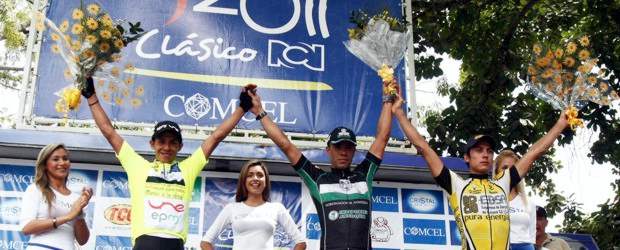 Javier Gómez ganó la etapa del Clásico RCN | Colprensa | En una carrera bastante disputada entre Neiva y El Espinal, que comprendía 156 kilómetros y 100 metros, el ciclista sub 23, Javier Gómez, del equipo EPM- UNE logró imponerse en 3 horas 29 minutos y 20 segundos.