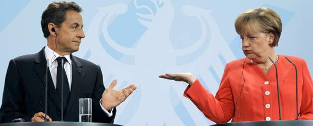 Alemania y Francia acordaron impulsar salida a crisis en Grecia | Reuters | La canciller alemana, Angela Merkel, y el presidente francés, Nicolas Sarkozy, acordaron este viernes nuevas ayudas para Grecia.