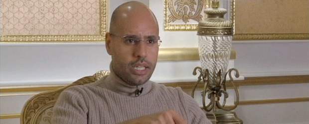 Aparece libre hijo de Gadafi |
