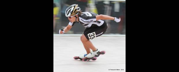 Chechi arrancó el año con fila de tres triunfos | Cortesía | Cecilia Baena lleva tres victorias en tres competencias en la naciente temporada europea. Ahora se quedó con el triunfo en la maratón de Rennes.